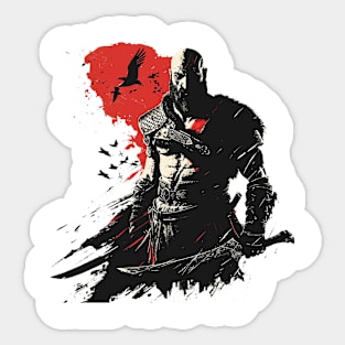 kratos Sticker